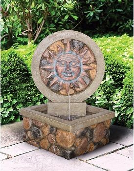 Design Toscano Chapoteo Del Sol Garden Decor Corner Fountain review