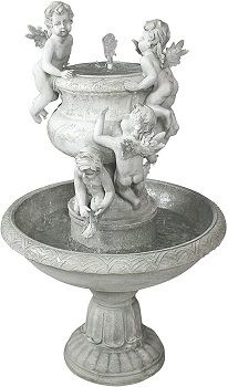 Design Toscano Cherubs at Play Garden Decor Fountain