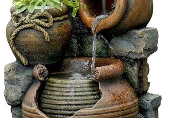 Jeco Multi Pots Outdoor Water Fountain with Flower Pot review