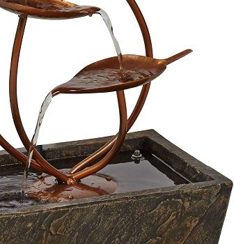 John Timberland Ashton Curved Leaves Water Fountain review