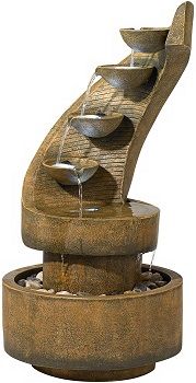 John Timberland Cascading Modern Water Fountain