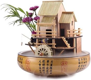Lifegard Aquatics Bamboo House Fountain