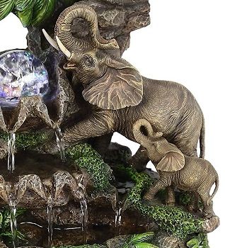 OK Lighting Elephant Table Fountain review