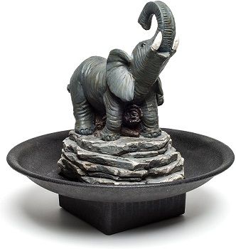 Relaxus Decor Desk Elephant Water Fountain review