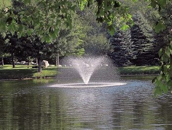 Scott Aerating Fountain With Submersible Pump