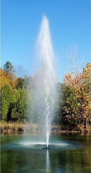 WaterSmith PRO Aerating Pond Fountain With 1HP Pump