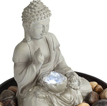 John Timberland Zen Sitting Buddha Tabletop Water Fountain review