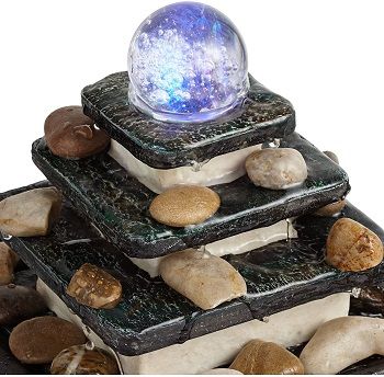 John Timberland Zen Tabletop ROLLING BALL Fountain review