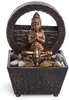 Newport Coast Collection Tranquil Buddha LED Fountain review
