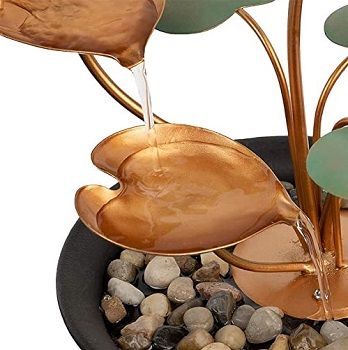 Pure Garden Modern Indoor Tabletop Fountain review