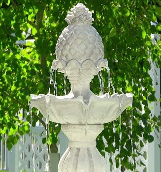 Sunnydaze Welcome Front Yard Fountain review