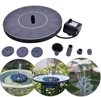 Towero Solar Birdbath Fountain Kit review