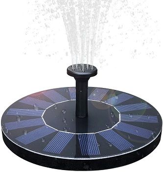 Towero Solar Birdbath Fountain Kit